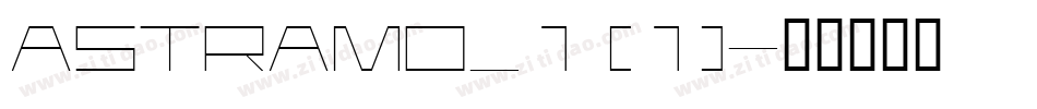 ASTRAMO_1 (1)字体转换